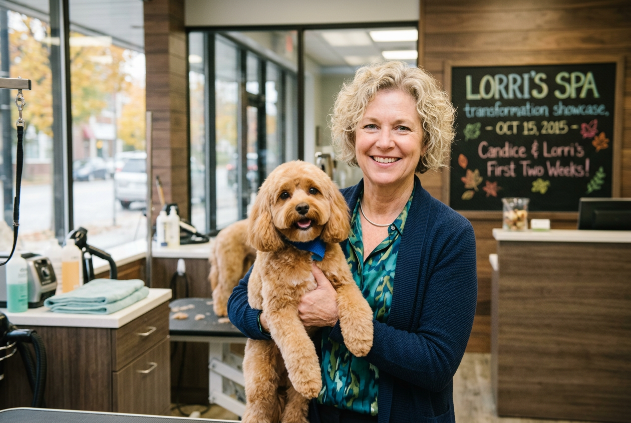 Candice Kirk Lorri First 2 weeks 10-15-15